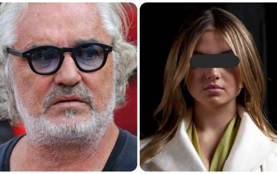 Flavio Briatore e il tatuaggio in omaggio al figlio