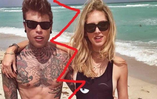 Fedez e Chiara Ferragni ai ferri corti