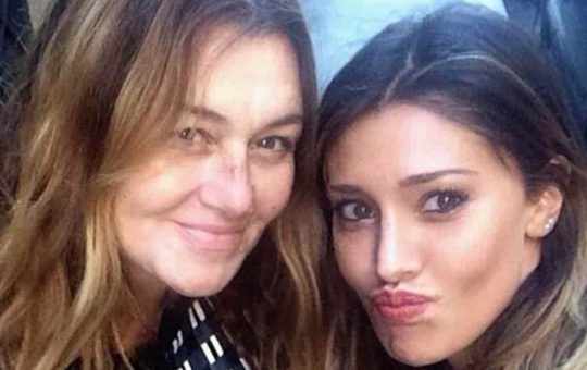 Belen Rodriguez e la madre Veronica - Youbee.it