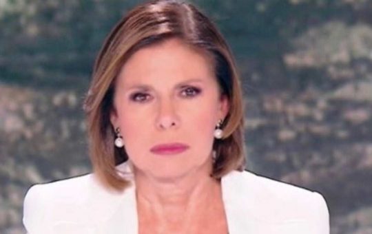 Bianca Berlinguer litiga in diretta