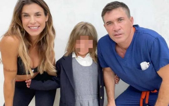 Elisabetta Canalis e la figlia Skyler