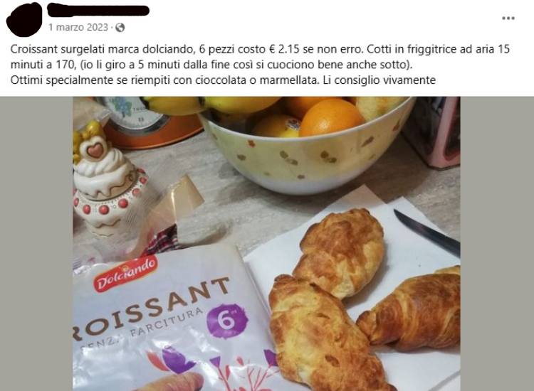 Recensione Croissant Dolciando