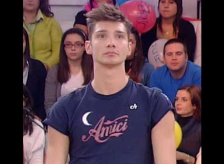 Stefano De Martino ai tempi di Amici 